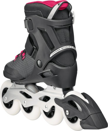 MACROBLADE 90 W Inline Skate 2026 black/burgundy/light blue 