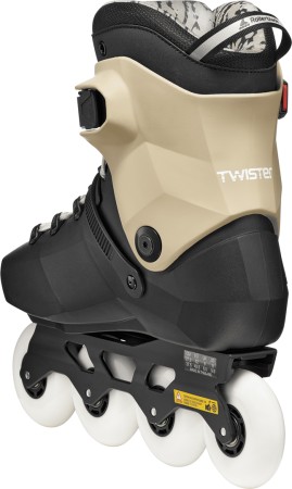 TWISTER 90R Inline Skate 2026 white smoke/black 