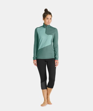 FLEECE LIGHT ZIP NECK Sweater 2026 arctic grey 