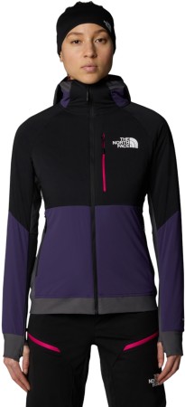 WOMEN BINNTAL HYBRID VENTRIX HOODIE Jacket 2025 eternal purple/tnf black/anthracite grey 