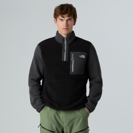 YUMIORI 1/4 Zip Fleece 2026 tnf black/asphalt grey/monument grey 