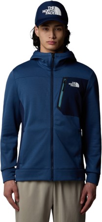 MA Zip Fleece 2025 shady blue/summit navy 