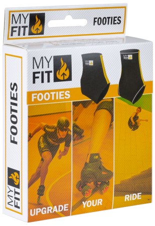 MYFIT HEEL LOCK 2MM Footies 2025 black 