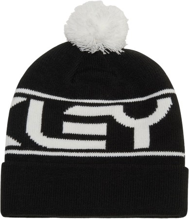 FACTORY CUFF Beanie 2025 black/white logo 