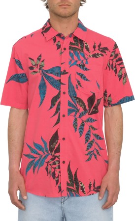 PARADISO FLORAL Hemd 2024 washed ruby 