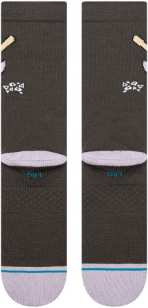 LIGHTS OUT CREW Socks 2026 charcoal 