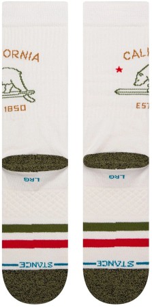CALIFORNIA REPUBLIC 2 Socken 2025 offwhite 