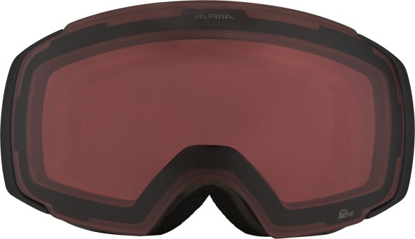FALERA MAG Q-LITE Schneebrille 2026 black matt/red mirror 