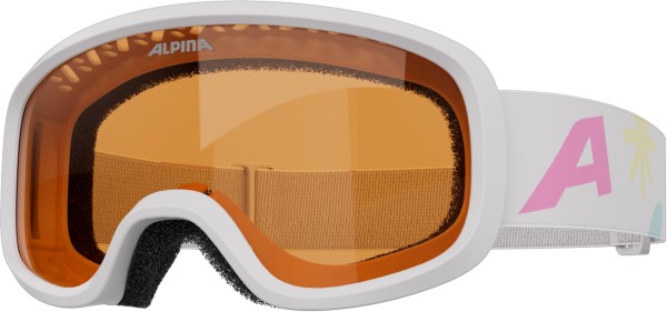 CARVY 3.0 Schneebrille 2026 white matt/orange 