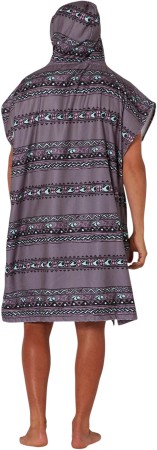 DIGITAL HOODED Poncho 2025 charcoal 