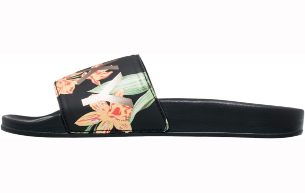 SLIPPY II Sandale 2025 black/green print 