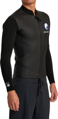 NOISE SUNSET LS FRONT ZIP Neoprenjacke 2024 black 
