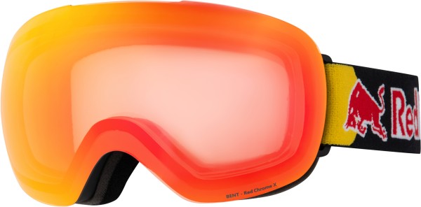 RED BULL BENT Goggle 2026 black/red chrome 