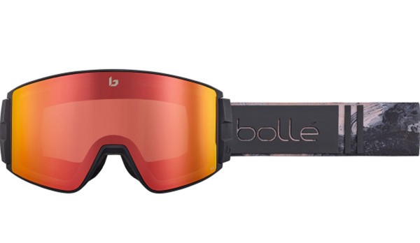 BLACKRIDGE Schneebrille 2026 dark brush matte/sunrise 