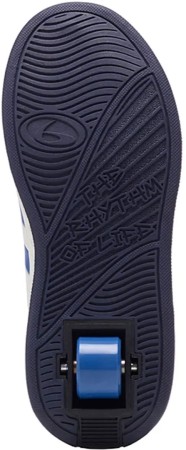 BEPPI 2176230 Schuh mit Rollen white/blue/grey 