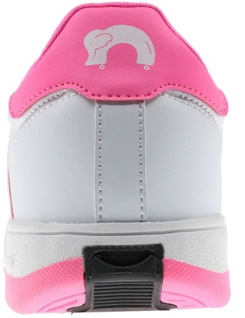 BEPPI 2191831 Schuh mit Rollen white/pink 