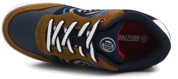 2212310 Schuh mit Rollen navy/camel 