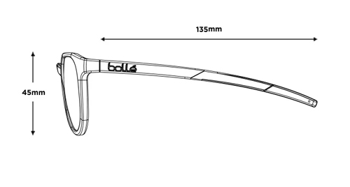 MERIT Sonnenbrille 2025 dark tortoise matte/sky blue polarized 