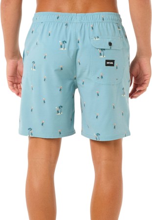 HULA BREACH VOLLEY 18 Boardshort 2025 blue lagoon 