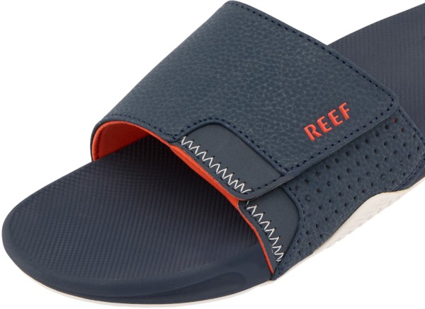 FANNING SLIDE Sandale 2025 navy/orange/white 