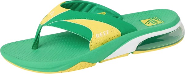 FANNING + Sandale 2026 green/yellow 