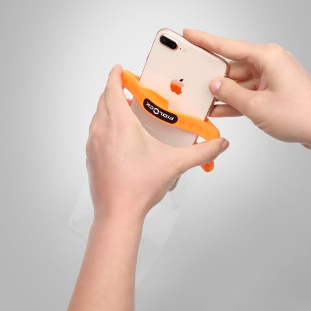 HERMETIC MEDI Dry Bag transparent orange 