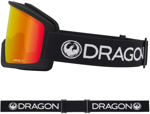 DX3 L Schneebrille 2026 black/lumalens red ion 