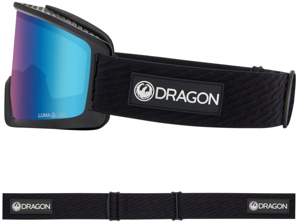 DX3 PLUS Goggle 2025 icon blue/lumalens blue ion + lumalens dark smoke 