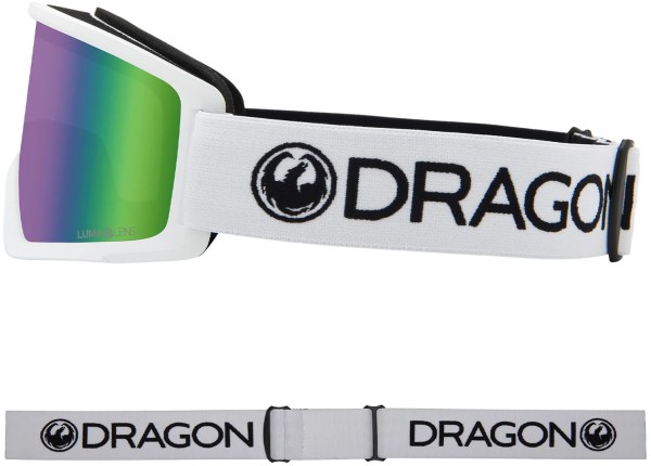 DX3 Schneebrille 2026 white/lumalens green ion 
