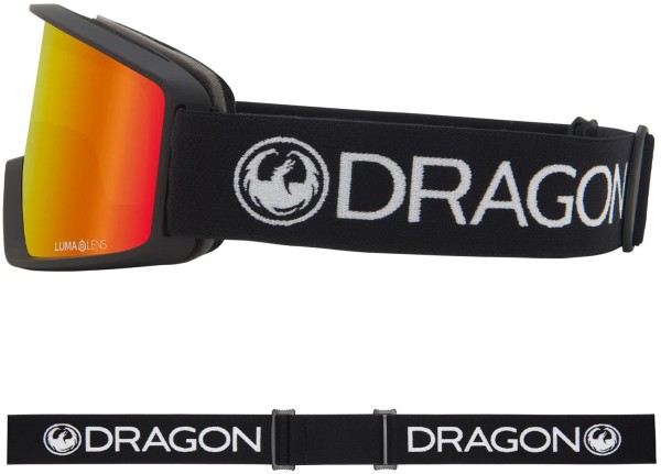 DXT Goggle 2026 black/lumalens red ion 