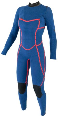 DIVINE OYSTERPRENE 4/3 CHEST ZIP Full Suit 2025 purple 