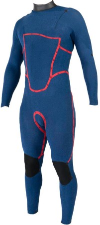 FIGHTER OYSTERPRENE 4/3 CHEST ZIP Full Suit 2025 black 