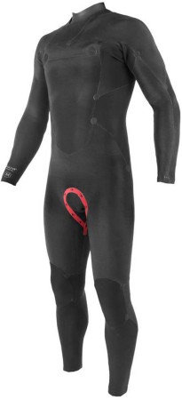 FLY+ OYSTERPRENE 4/3 FRONT ZIP Full Suit 2025 black 