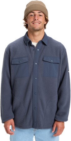CLEAN COAST Fleece Hemd 2026 india ink 