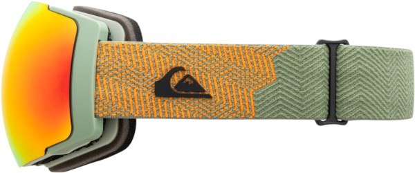 GREENWOOD Schneebrille 2025 sea spray/clux red mirror 