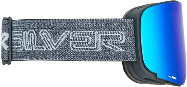 SWITCHBACK Schneebrille 2026 black/black clux ml blue 