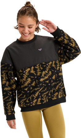 WAVES OF WARMTH CREW NECK Fleece 2026 true black 