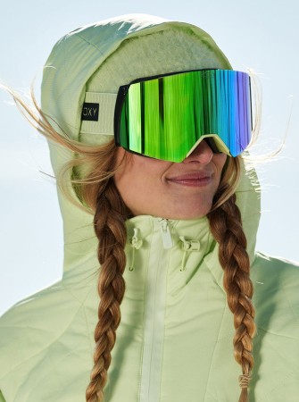 WILDLOVE Goggle 2025 butterfly/clux green mirror 