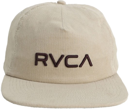 BIG RVCA CORD SNAPBACK Cap 2026 silver bleach 