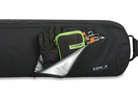 FALL LINE SKI ROLLER Bag 2025 black 