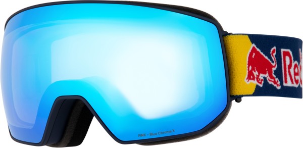 RED BULL FINK Schneebrille 2025 blue/blue chrome x 