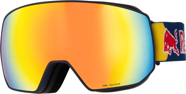 RED BULL FINK Schneebrille 2025 blue/red mirror 