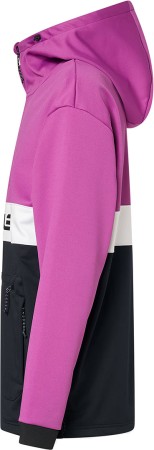 TNP NOSE GRAB SOFTSHELL Hoodie 2024 black/ultra purple 