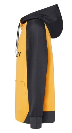 BARK DWR FLEECE LTD Hoodie 2025 blackout/amber yellow 