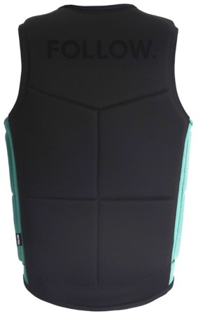 SECTION Weste 2025 black/teal 