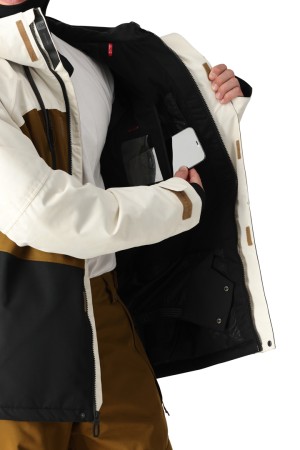 GEO INSULATED Jacke 2025 birch wash colorblock 