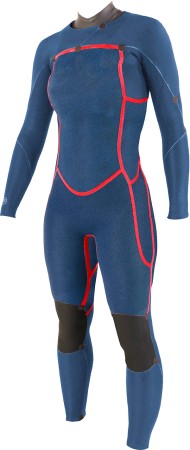 DIVINE OYSTERPRENE 4/3 FRONT ZIP Full Suit 2025 black 