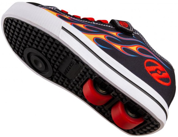 SNAZZY X2 Shoe 2024 black/yellow/red flame 