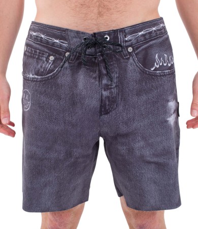 PHANTOM ECO DENIM 18 Boardshort 2025 black 