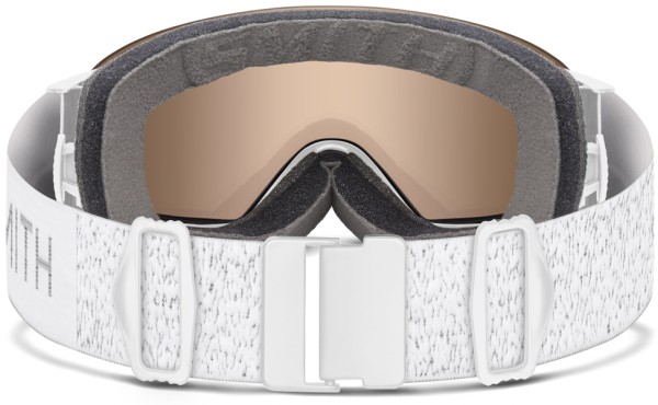 I/O MAG S Schneebrille 2026 white chunky knit/chromapop pro photochromic gold mirror 